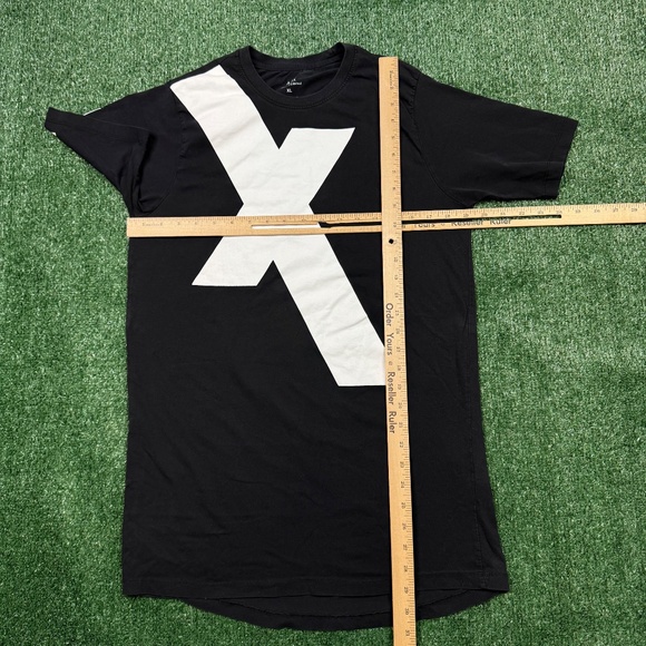 Armani Exchange Graphic T Shirt Men's Size XL Black Slim Fit Casual Preppy - Picture 5 of 7